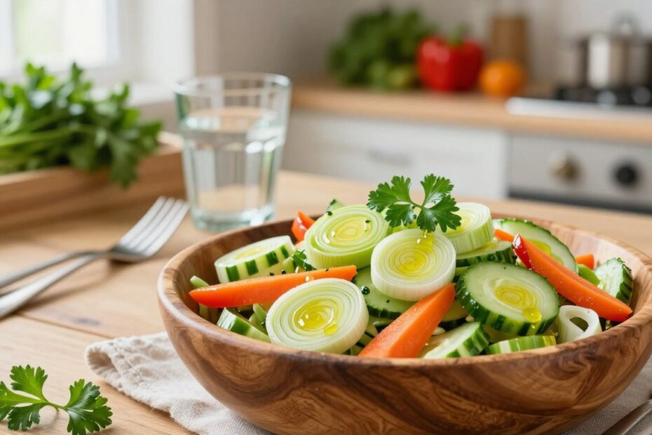 Jak zrobić surówkę z pora