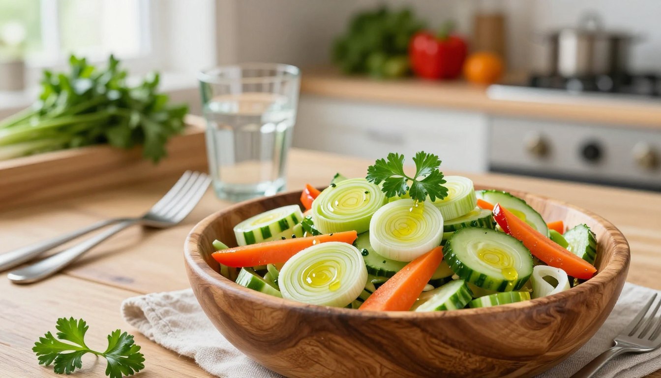 Jak zrobić surówkę z pora