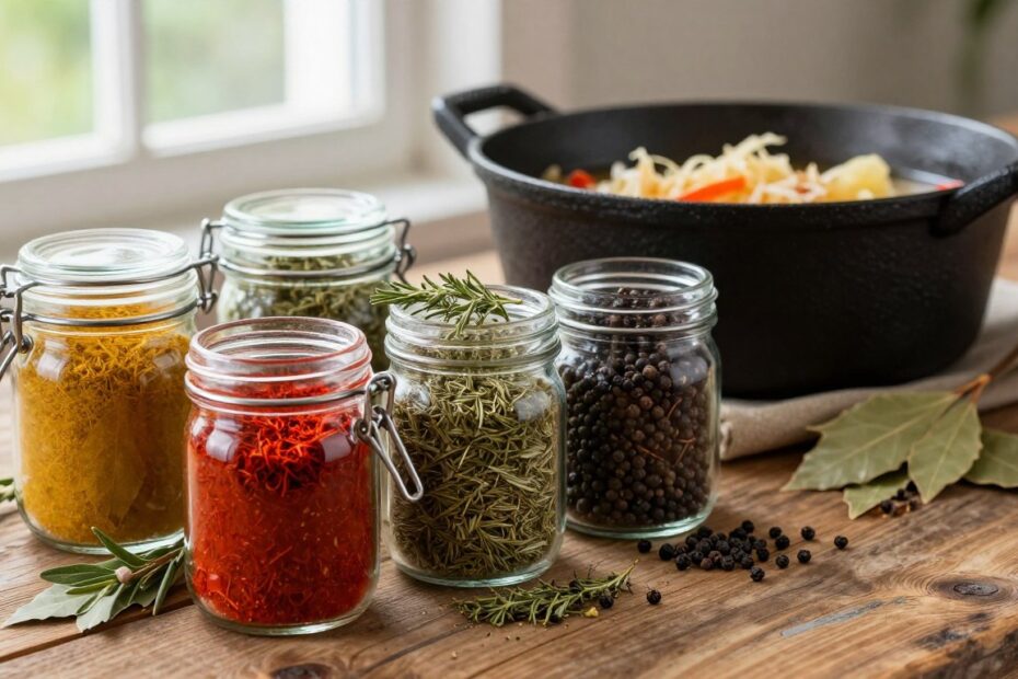 Jakie przyprawy do bigosu