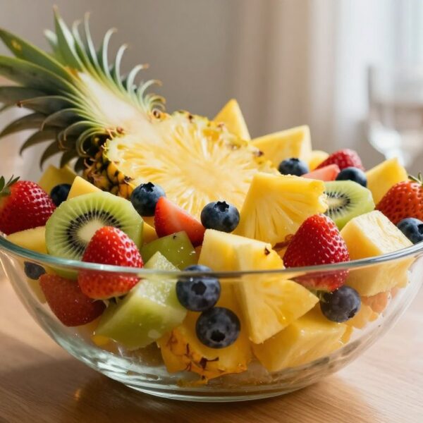 Najlepsza sałatka z ananasem na imprezę, święta i rodzinne spotkanie