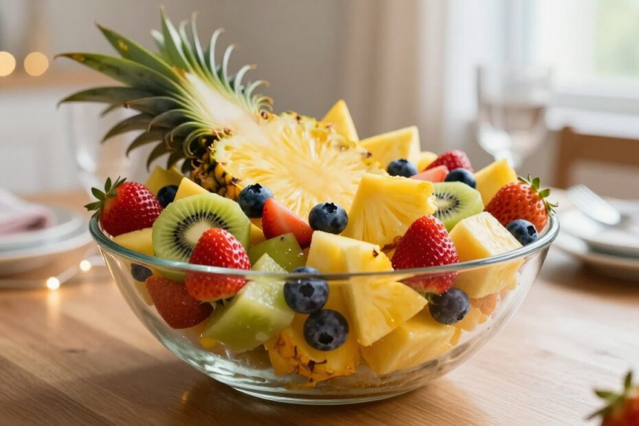 Najlepsza sałatka z ananasem