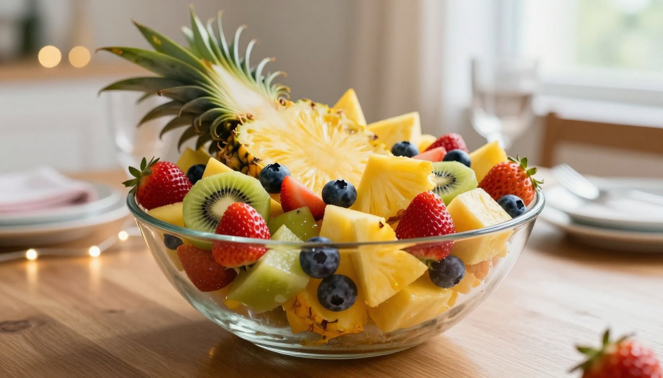 Najlepsza sałatka z ananasem