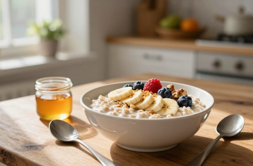 Owsianka na śniadanie przepis
