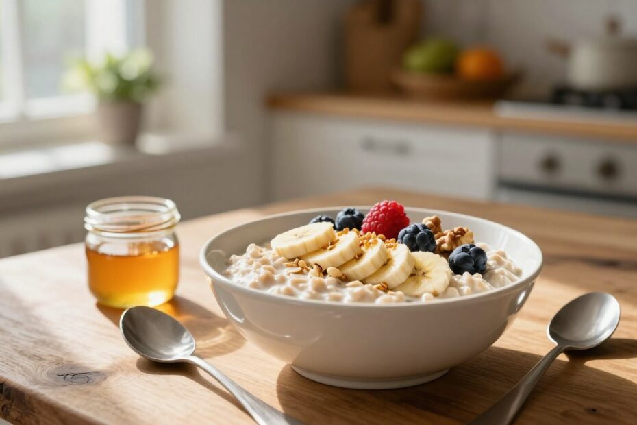 Owsianka na śniadanie przepis