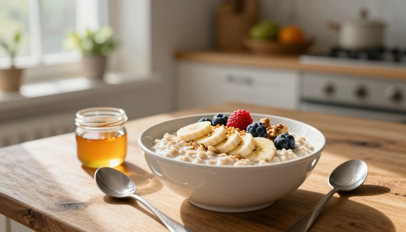 Owsianka na śniadanie przepis