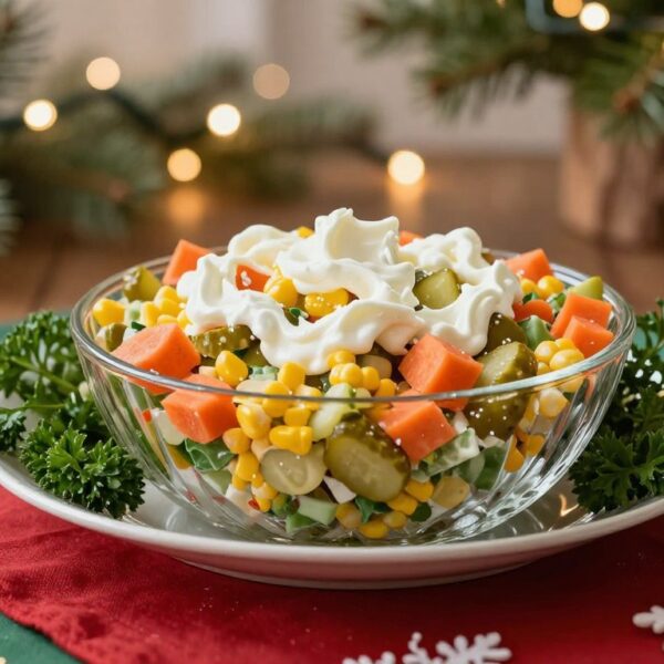 Sałatka na święta Bożego Narodzenia – pyszna propozycja na świąteczny stół