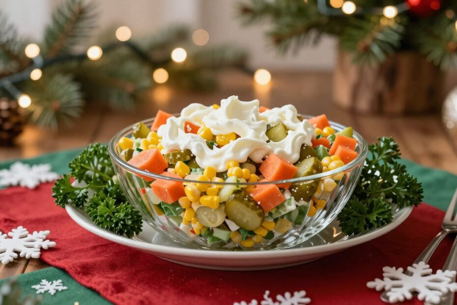 Sałatka na święta Bożego Narodzenia