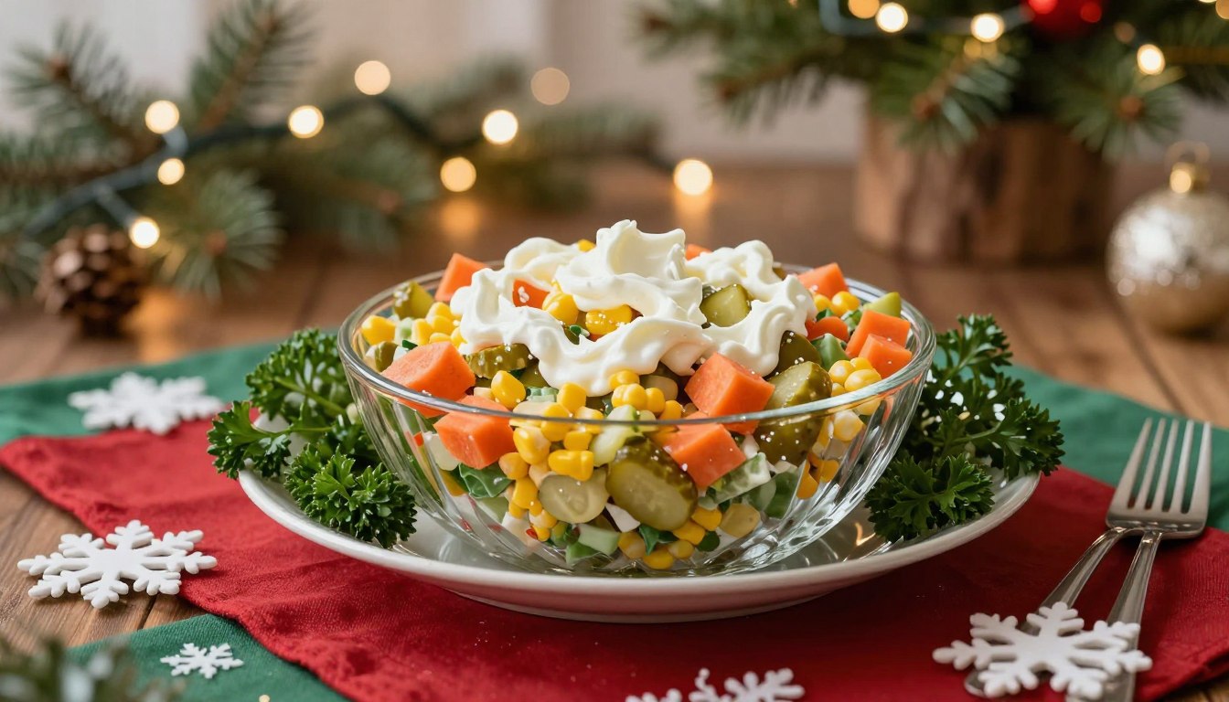 Sałatka na święta Bożego Narodzenia