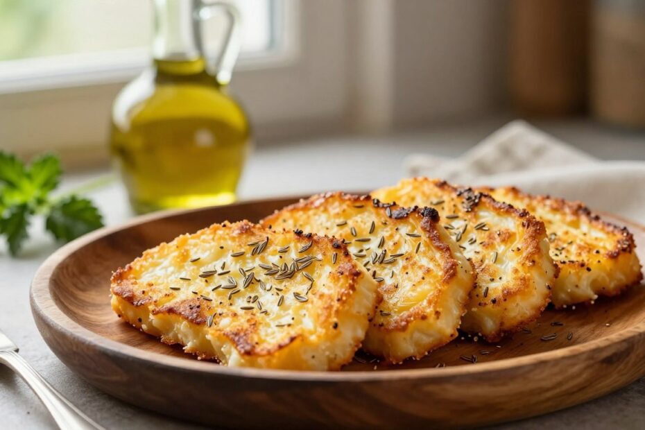 Ser smażony z kminkiem