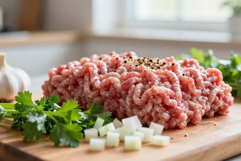 Szybkie danie z mięsa mielonego